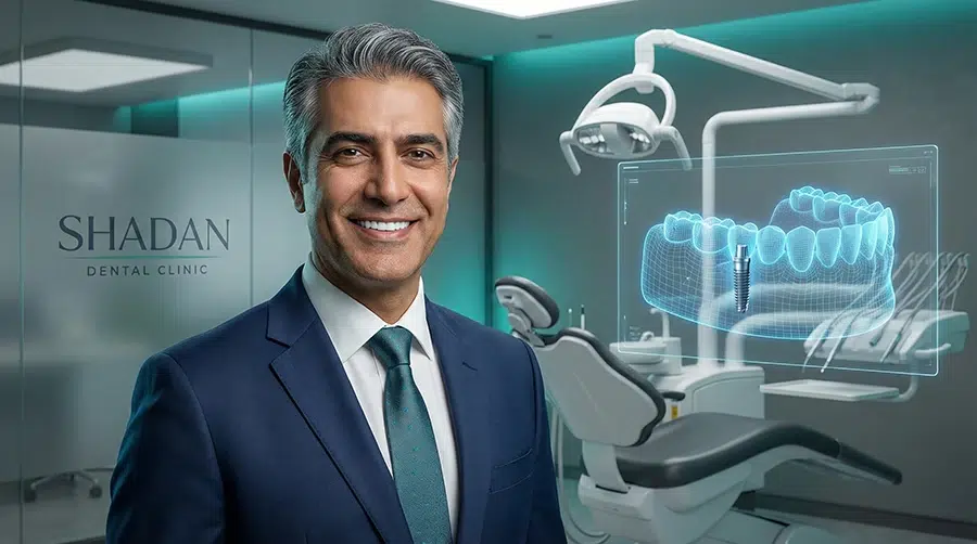 خدمات ایمپلنت کلینیک دندانپزشکی شادان